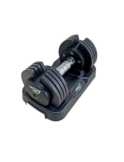 Gantera Reglabila Dhs 5016 - 12.5 Kg, Negru