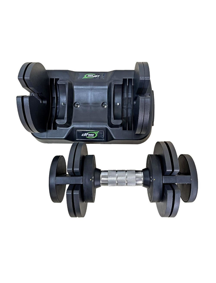 Gantera Reglabila Dhs 5016 - 12.5 Kg, Negru