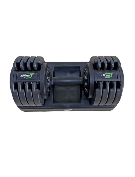 Gantera Reglabila Dhs 5017 - 25 Kg, Negru