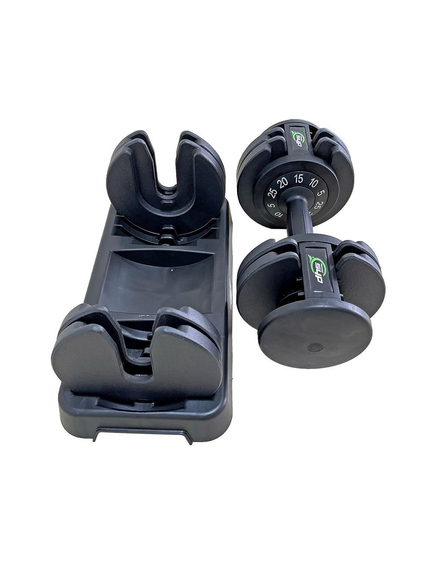 Gantera Reglabila Dhs 5017 - 25 Kg, Negru