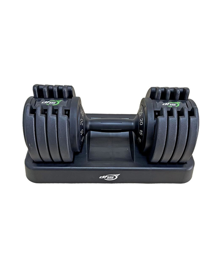 Gantera Reglabila Dhs 5017 - 25 Kg, Negru