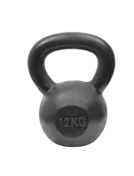 Kettlebell Otel - 12 Kg, Negru