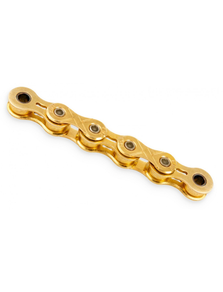 Lant Bicicleta KMC X101, 1 Viteze, 1/2x1/8 inch, 112 Zale, Auriu