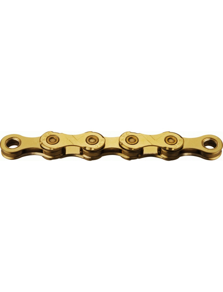 Lant Bicicleta KMC X12 Ti-N, 12 Viteze, 1/2 x 11/128 Inch, Auriu