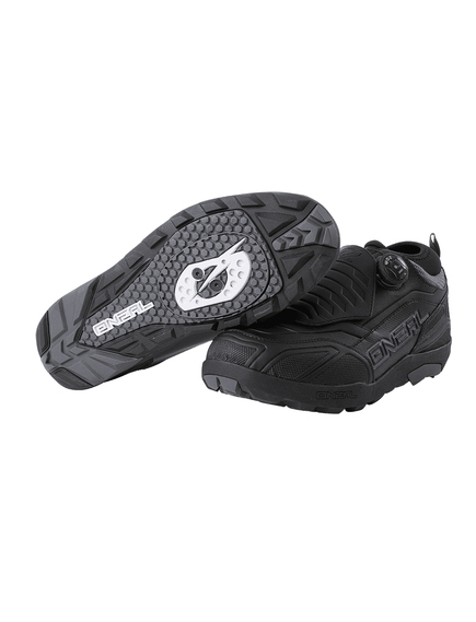Pantofi Ciclism O'Neal Loam WP Flat V.23 - 43, Negru-Gri