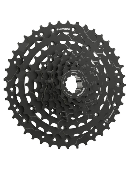 Pinioane Bicicleta Casetate Shimano Cues CS-LG300-9 - 11-41T, 9 Viteze, Negru