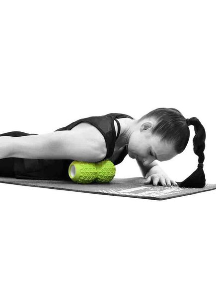 Rola Masaj Twinsoft - Verde