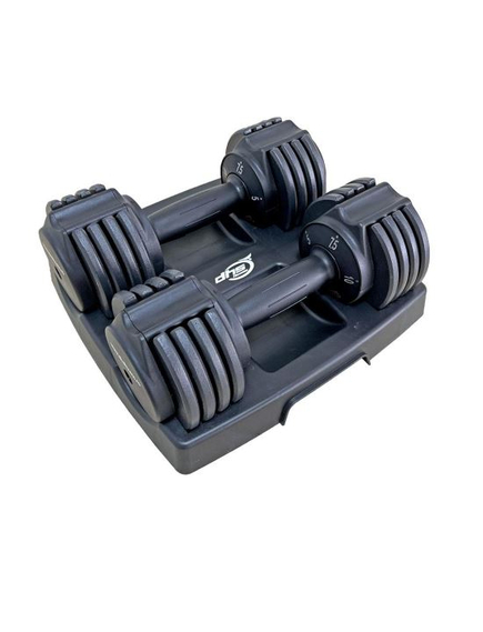 Set Gantere Reglabile Dhs 5014 - 2 X 6 Kg, Negru