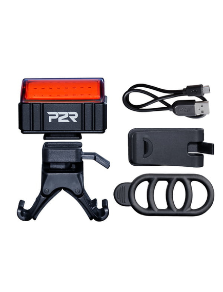 Set Lumini Bicicleta P2R LUMOIX 70 (USB) - Negru Set Lumini Bicicleta P2R LUMOIX 70 (USB) - Negru