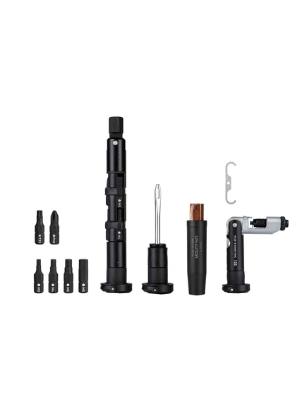 Set Scule Compacte Topeak Plug'N Tool Mountain Pro Tt2619, Negru