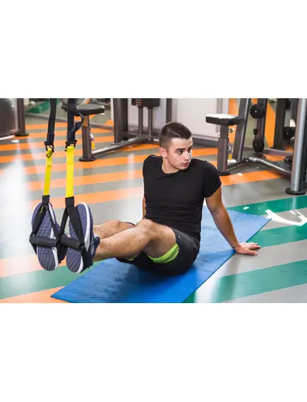 Sistem Trx Bodytrainer Home III - Negru-Verde Sistem Trx Bodytrainer Home III - Negru-Verde