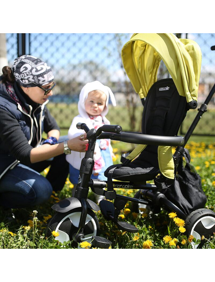 Tricicleta Copii Ultrapliabila Coccolle Spectra - Gri