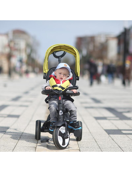 Tricicleta Copii Ultrapliabila Coccolle Spectra - Gri