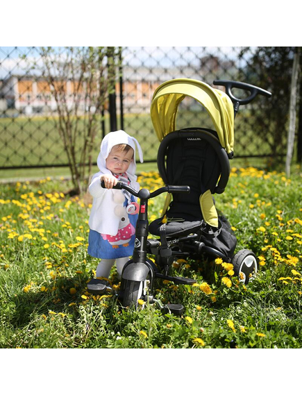 Tricicleta Copii Ultrapliabila Coccolle Spectra - Gri