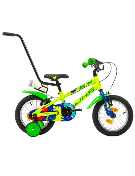Bicicleta Copii DHS Dino - 14 Inch, Verde