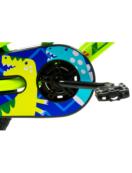 Bicicleta Copii DHS Dino - 14 Inch, Verde