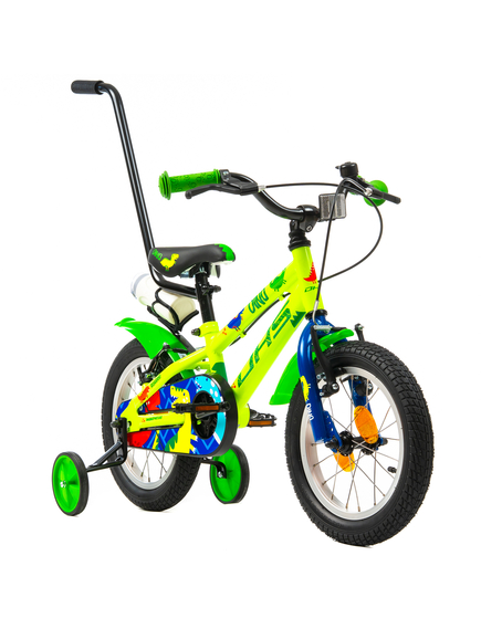 Bicicleta Copii DHS Dino - 14 Inch, Verde