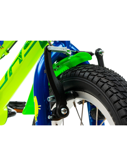 Bicicleta Copii DHS Dino - 14 Inch, Verde