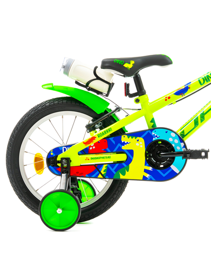 Bicicleta Copii DHS Dino - 16 Inch, Verde