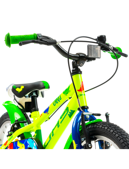 Bicicleta Copii DHS Dino - 16 Inch, Verde