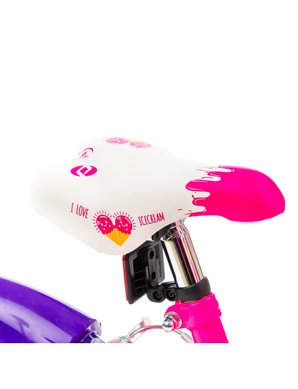 Bicicleta Copii DHS Icecream - 16 Inch, Roz