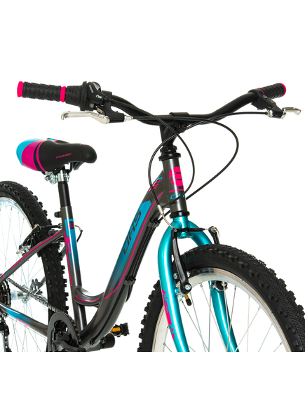 Bicicleta Copii DHS Modesty - 24 Inch, Gri Bicicleta Copii DHS Modesty - 24 Inch, Gri