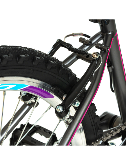 Bicicleta Copii DHS Modesty - 24 Inch, Gri Bicicleta Copii DHS Modesty - 24 Inch, Gri