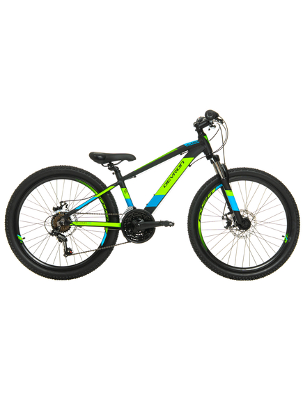 Bicicleta Copii Devron Alaska - 24 Inch, Negru-Verde