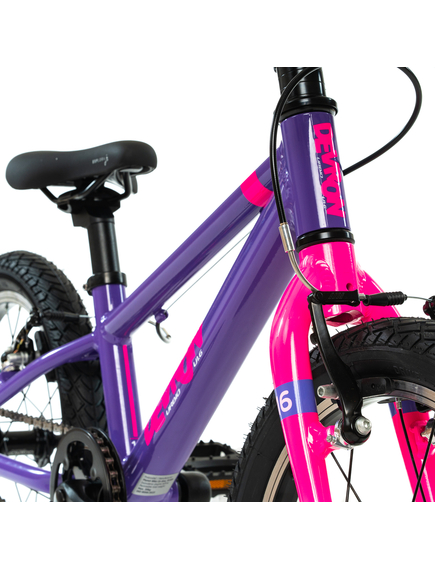 Bicicleta Copii Devron Urbio U1.6 Super Light - 16 Inch, Mov-Roz