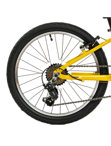 Bicicleta Copii Devron Urbio U2.0 Super Light - 20 Inch, Galben-Gri