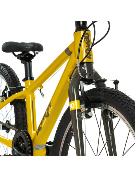 Bicicleta Copii Devron Urbio U2.0 Super Light - 20 Inch, Galben-Gri