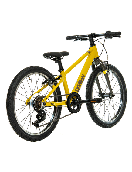 Bicicleta Copii Devron Urbio U2.0 Super Light - 20 Inch, Galben-Gri