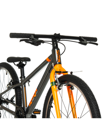 Bicicleta Copii Devron Urbio U2.4 Super Light - 24 Inch, Gri-Portocaliu Bicicleta Copii Devron Urbio U2.4 Super Light - 24 Inch, Gri-Portocaliu