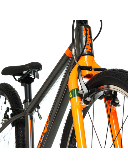 Bicicleta Copii Devron Urbio U2.4 Super Light - 24 Inch, Gri-Portocaliu Bicicleta Copii Devron Urbio U2.4 Super Light - 24 Inch, Gri-Portocaliu