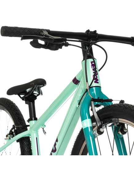 Bicicleta Copii Devron Urbio U2.4 Super Light - 24 Inch, Turcoaz-Verde