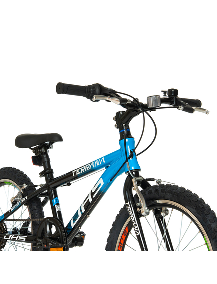 Bicicleta Copii Dhs Terrana 2023 - 20 Inch, Negru/Albastru