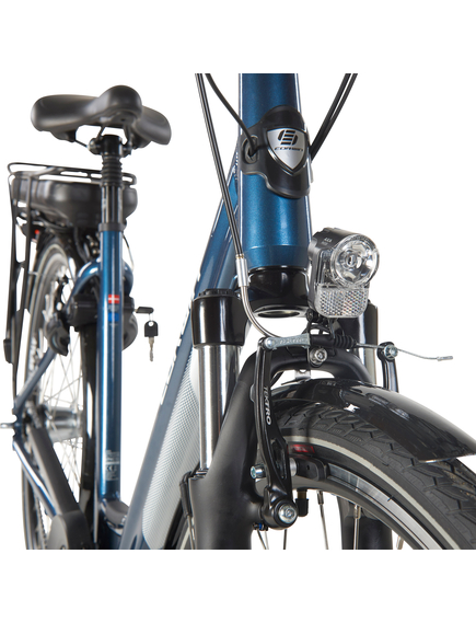 Bicicleta Electrica Corwin 28122 - 28 Inch, 490mm, Albastru