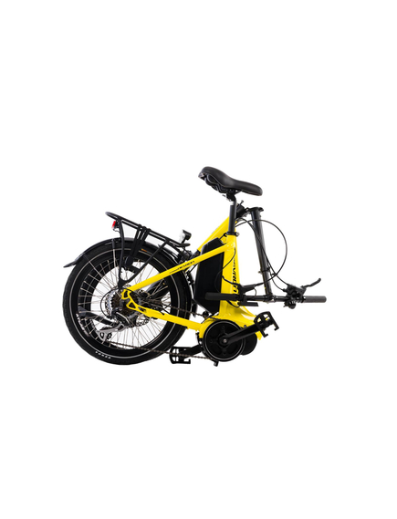 Bicicleta Electrica Pliabila Devron 20126 - 20 Inch, M, Galben