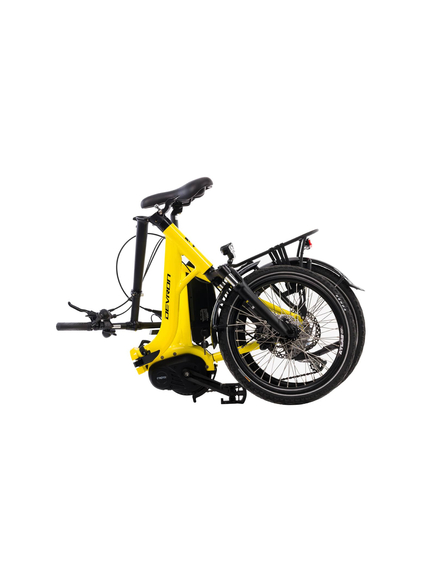 Bicicleta Electrica Pliabila Devron 20126 - 20 Inch, M, Galben