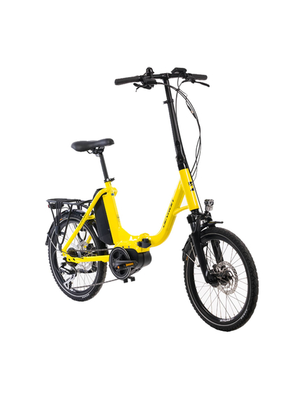 Bicicleta Electrica Pliabila Devron 20126 - 20 Inch, M, Galben