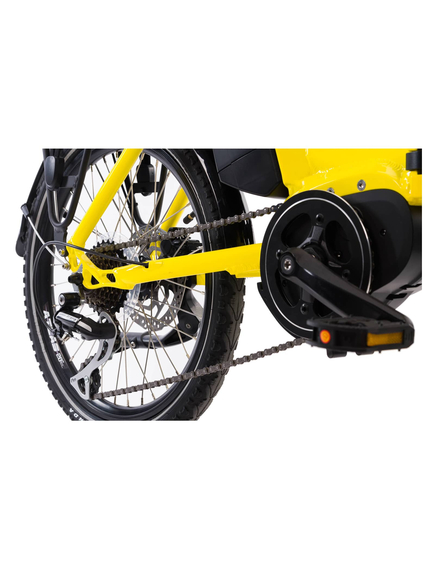 Bicicleta Electrica Pliabila Devron 20126 - 20 Inch, M, Galben