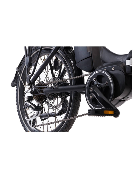 Bicicleta Electrica Pliabila Devron 20126 - 20 Inch, M, Negru