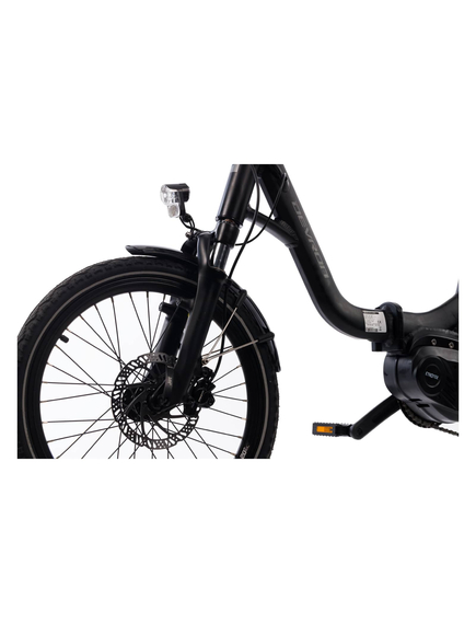 Bicicleta Electrica Pliabila Devron 20126 - 20 Inch, M, Negru
