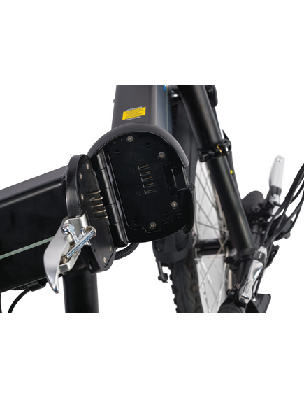 Bicicleta Electrica Pliabila Devron 20201 - 20 inch, S, Negru