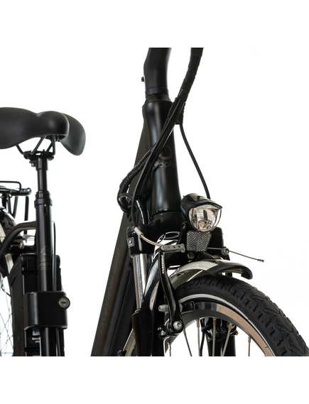 Bicicleta Electrica Prophete 54889 - 28 inch, M, Negru