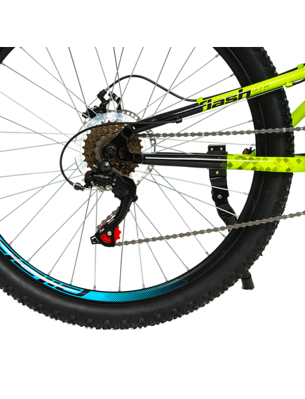 Bicicleta Full suspension DHS Flash - 26 Inch, Negru