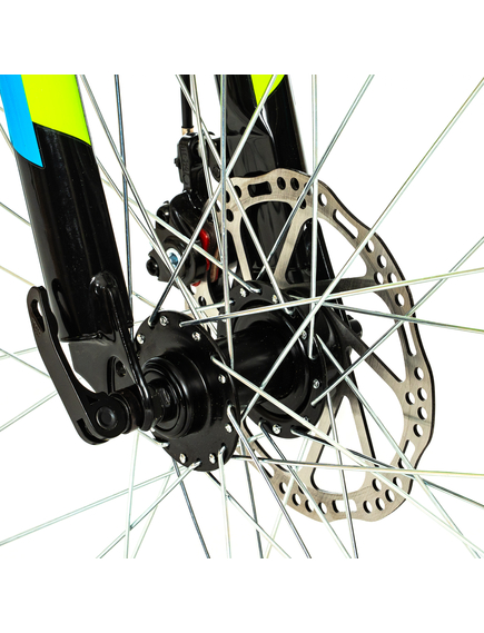 Bicicleta Full suspension DHS Flash - 26 Inch, Negru