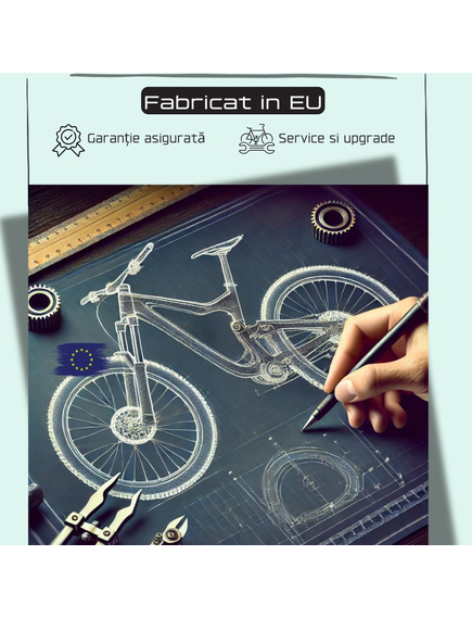 Bicicleta MTB Colinelli COL22, Marimea M, 29 inch, Turcoaz, Schimbator Shimano, 21 Viteze, Cadru Aluminiu, Frane V - Brake