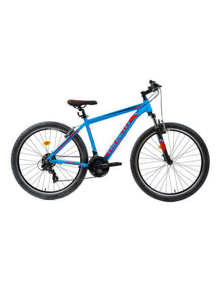 Bicicleta MTB Colinelli COL23, Marimea M, 27.5 inch, Albastru, Schimbator Shimano ST-EF500, 21 Viteze, Cadru Aluminiu, Frane V - Brake