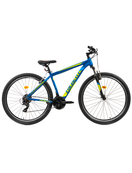 Bicicleta MTB Colinelli COL23, Marimea M, 29 inch, Albastru, Schimbator Shimano ST-EF500, 21 Viteze, Cadru Aluminiu, Frane V - Brake
